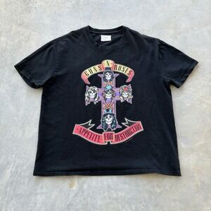 Fear Of God "Guns N Roses" Boxy T-Shirt (2016) Small Vintage Band Tee Collection
